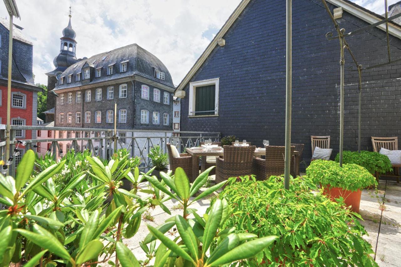 LOFT13 Traumhafte Wohnung mit Terrasse für 8 Gäste Monschau Exterior foto