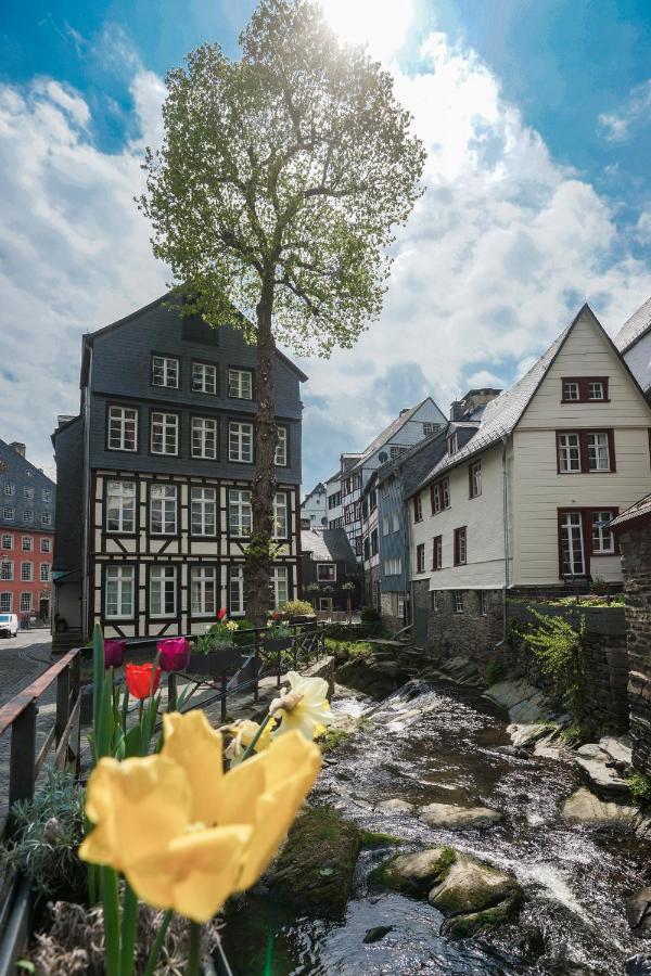 LOFT13 Traumhafte Wohnung mit Terrasse für 8 Gäste Monschau Exterior foto